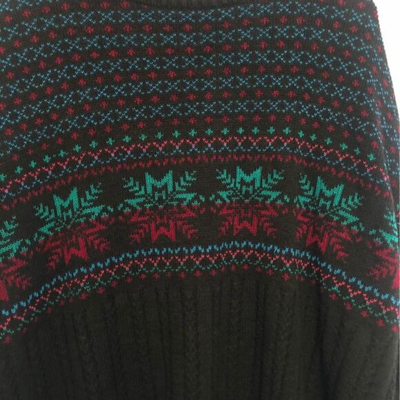 rob winter sweater, holiday sweater, rob winter snowflake sweater, Mens Sweater - Picture 2 of 7